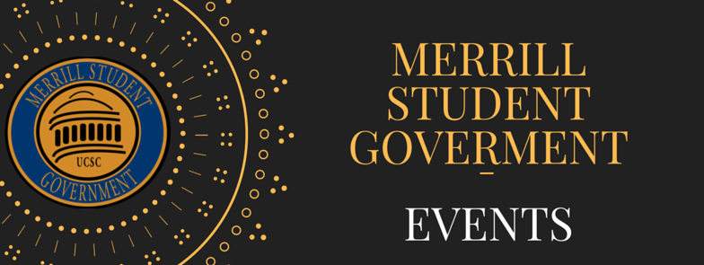 Merrill Student Government Event Banner