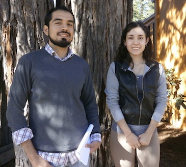 Adrian Felix and Miriam Campos