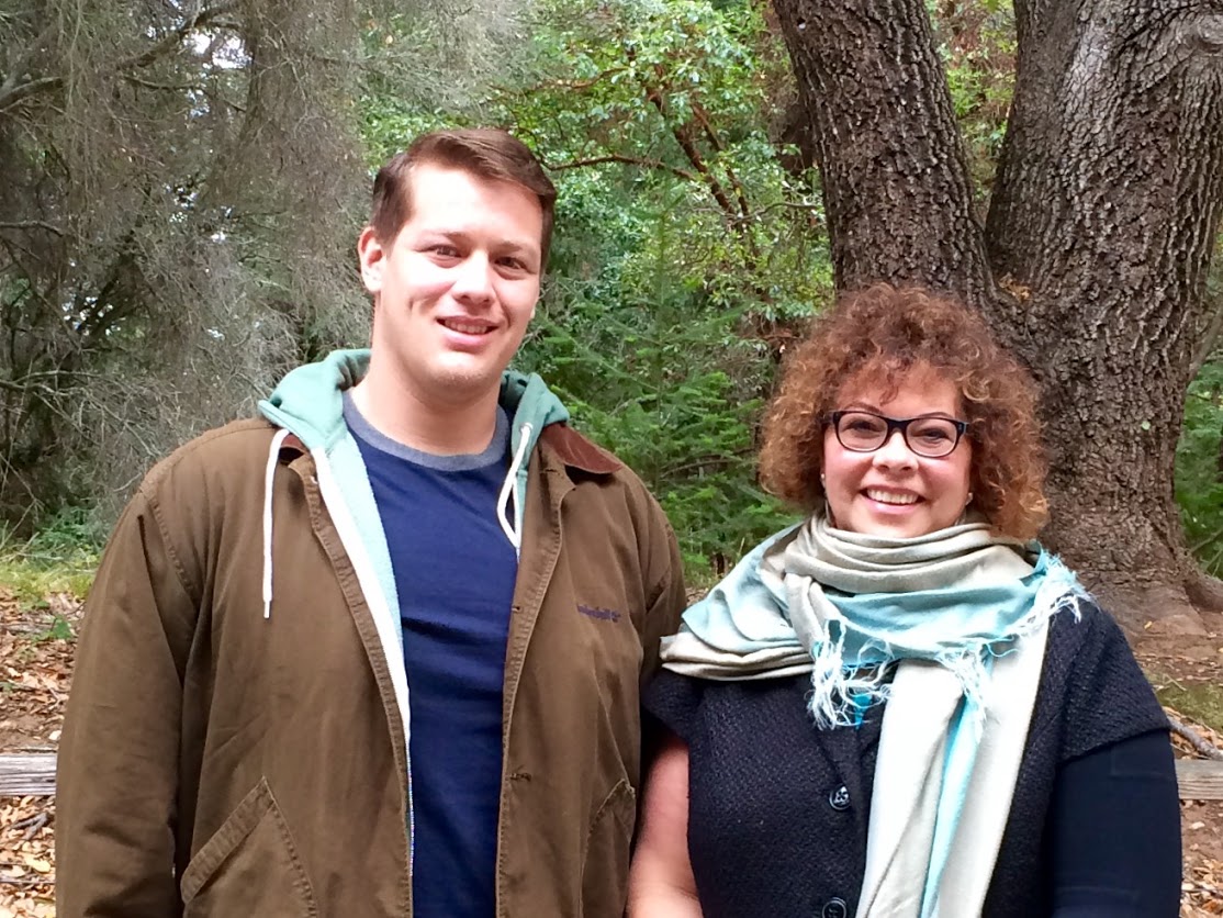 Merrill student Omar Paz and Professor Gabriela Arredondo