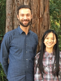 Professor Toosarvandani and Sabrina Tran