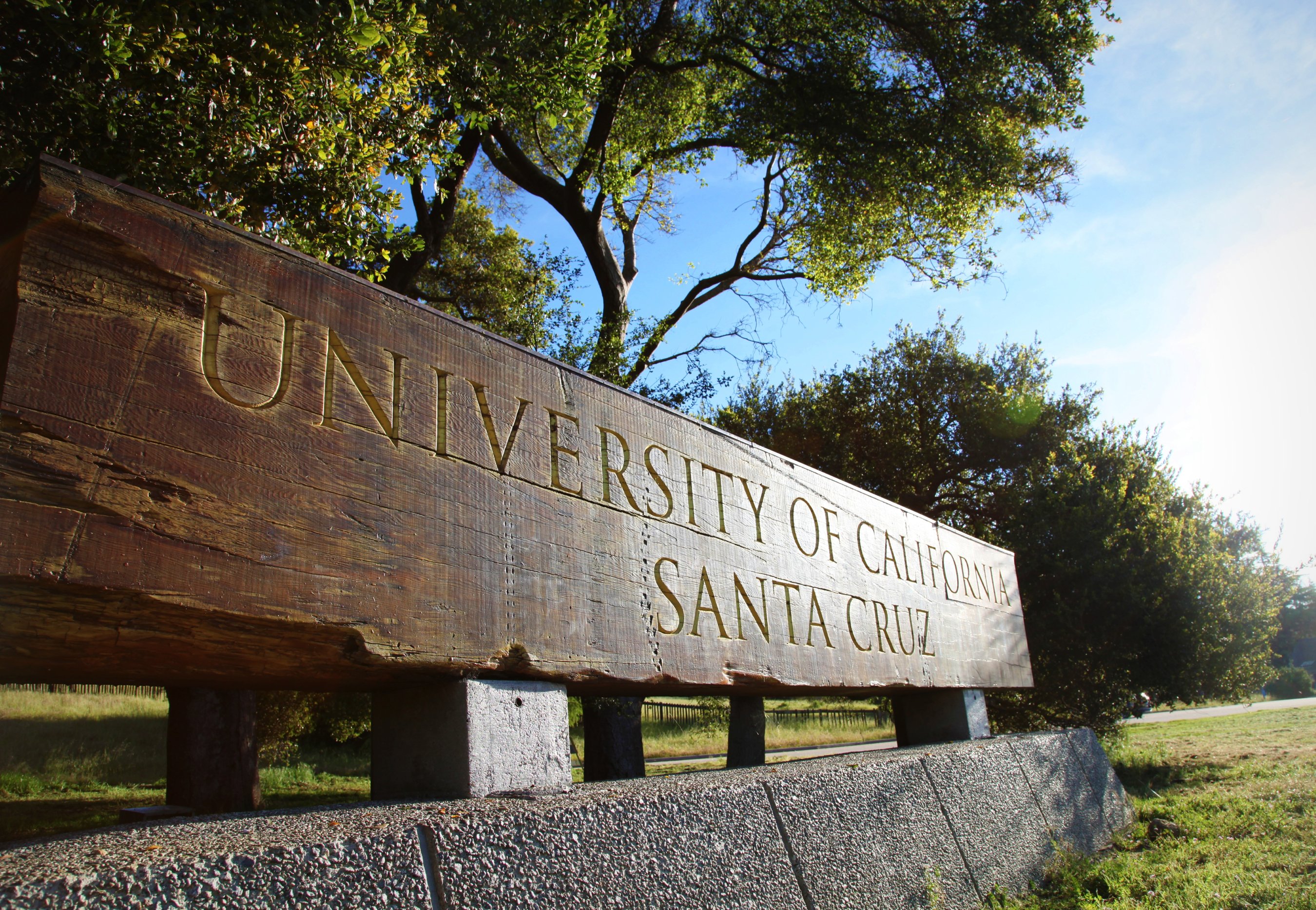 UC Santa Cruz Sign